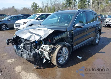 2014 Volkswagen Tiguan Sel from USA, damaged, VIN WVGAV3AXXEW605162